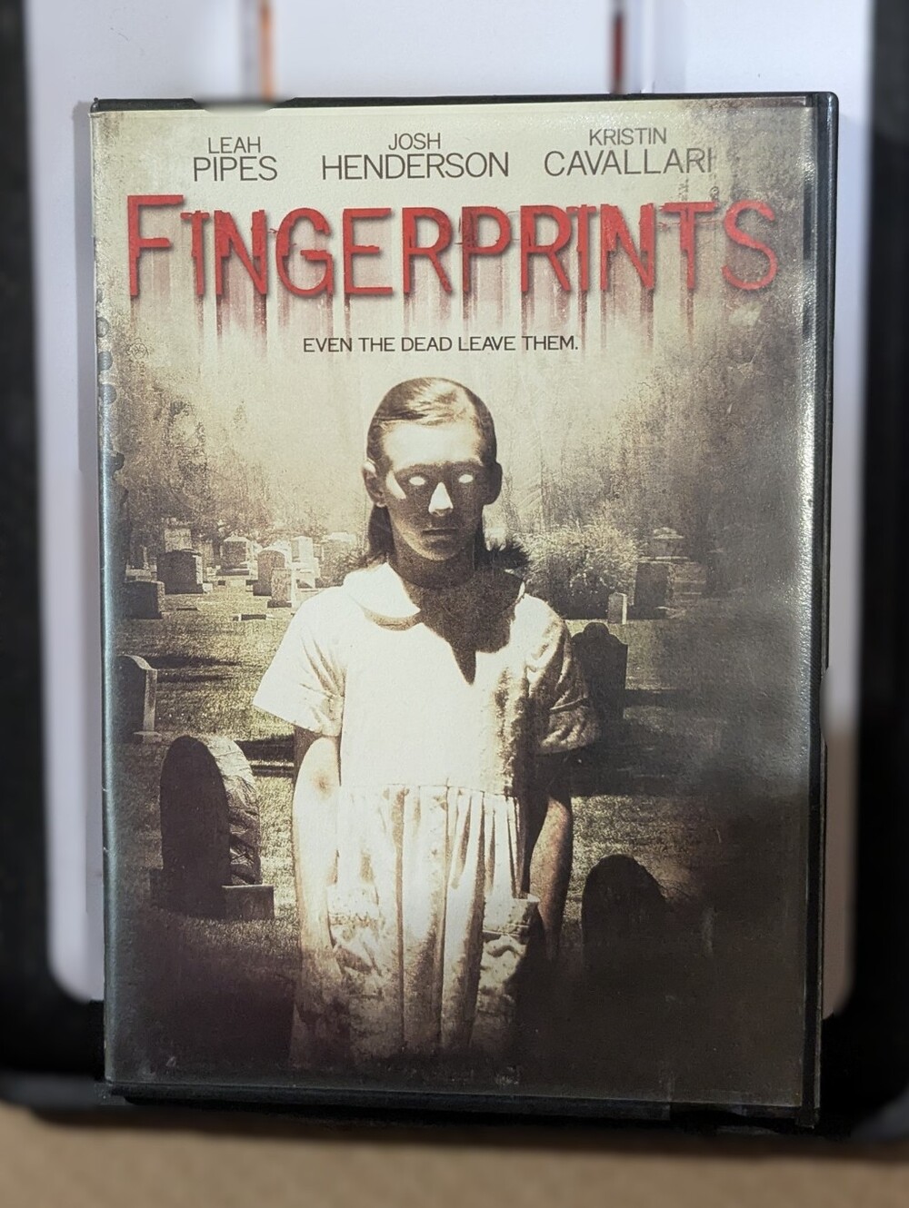 Fingerprints DVD Horror Movie New